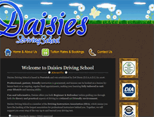 Tablet Screenshot of daisiesdrivingschool.co.uk